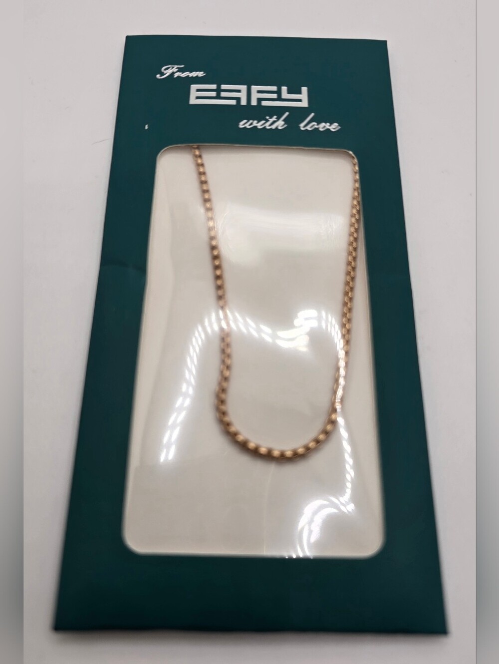 EFFY Gold Tone Necklace 24" NEW